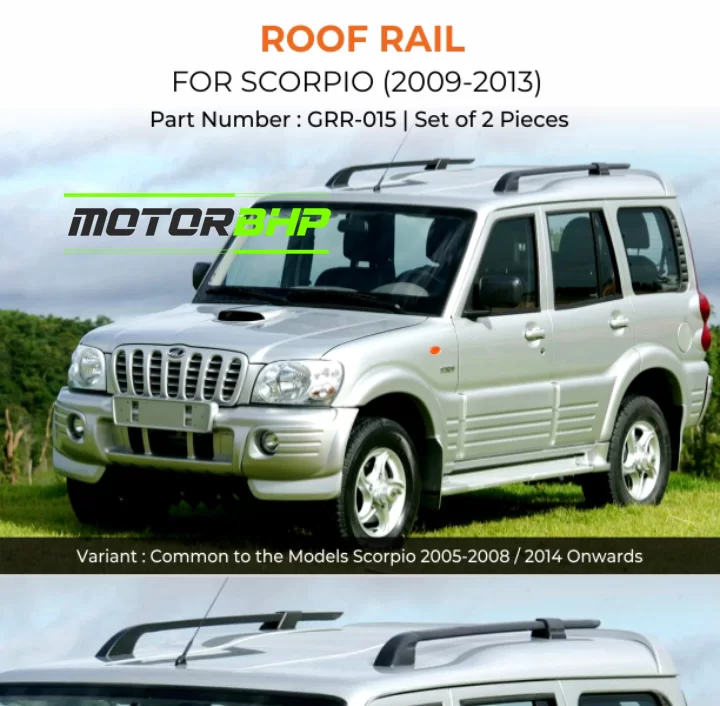 Mahindra scorpio roof rail price sale